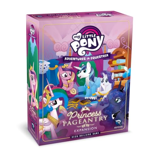 My Little Pony: Abenteuer in Equestria Deckbauspiel – Prinzessinnen-Erweiterung – ab 14 Jahren, 1-4 Spieler, 45-90 Min von Renegade Game Studios