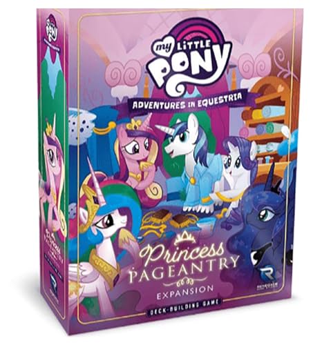 My Little Pony: Abenteuer in Equestria Deckbauspiel – Prinzessinnen-Erweiterung – ab 14 Jahren, 1-4 Spieler, 45-90 Min von Renegade Game Studios