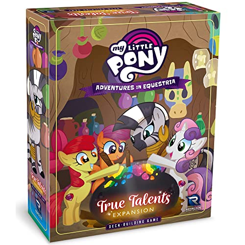 Renegade Game Studios My Little Pony: Adventures in Equestria Deck-Building Game True Talents Expansion - Neue Charaktere/Karten/Herausforderungen & mehr, Alter 14+, 1-4 Spieler, 45-90 Minuten von Renegade Game Studios