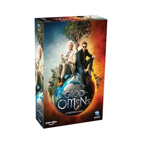 Renegade Game Studios , Good Omens Kartenspiel, ab 14 Jahren, 2–4 Spieler, 15–30 Minuten Spieldauer von Renegade Game Studios