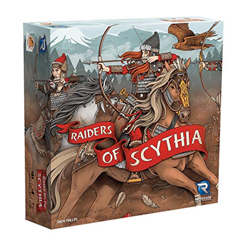 Renegade Game Studio , Raiders of Scythia , Board Game , Ages 12+ , 1-4 Players , 60-80 Minutes Playing Time, Multicolor von Renegade Game Studios