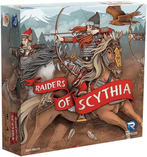 Renegade Game Studio , Raiders of Scythia , Board Game , Ages 12+ , 1-4 Players , 60-80 Minutes Playing Time, Multicolor von Renegade Game Studios