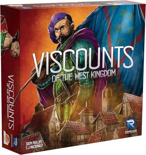 Renegade Game Studio - Viscounts of the West Kingdom - Board Game, Mixed Colours, 27.94 x 27.94 x 27.94 cm von Renegade Game Studios