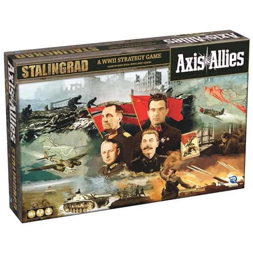 Renegade Game Studios Axis & Allies: Stalingrad – WWII Strategy Board Game, 2-Player Tactical Warfare, 150+ Miniatures, Two Historic Scenarios, Ages 14+ von Renegade Game Studios