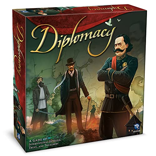 Renegade Game Studios Diplomacy, Renegade, Strategiespiel über Allianzen und Verrat im Europa des 20. Jahrhunderts, ab 12 Jahren, 2–7 Spieler, 4 Stunden Spielzeit (Englische Version) von Renegade Game Studios