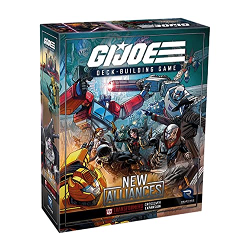 Renegade Game Studios G.I. Joe Deck-Building Game: New Alliances - A Transformers Crossover Expansion, Cooperative Deck-Building Game, Take On The Role of A Pony, Alter 14+, 1-4 Spieler, 30-70 Min von Renegade Game Studios