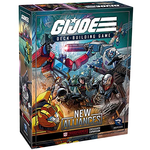 Renegade Game Studios G.I. Joe Deck-Building Game: New Alliances - A Transformers Crossover Expansion, Cooperative Deck-Building Game, Take On The Role of A Pony, Alter 14+, 1-4 Spieler, 30-70 Min von Renegade Game Studios