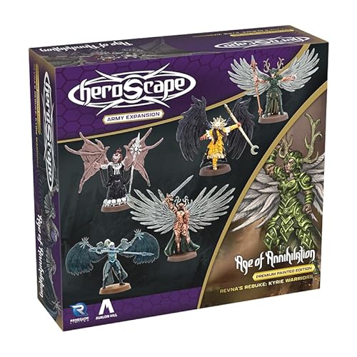 Renegade Game Studios Heroscape: Revna's Rebuke: Kyrie Warriors Army - Premium Painted Edition | Miniatur-Spielerweiterung | ab 14 Jahren | 2-4 Spieler | 30-90 Minuten Spieldauer von Renegade Game Studios
