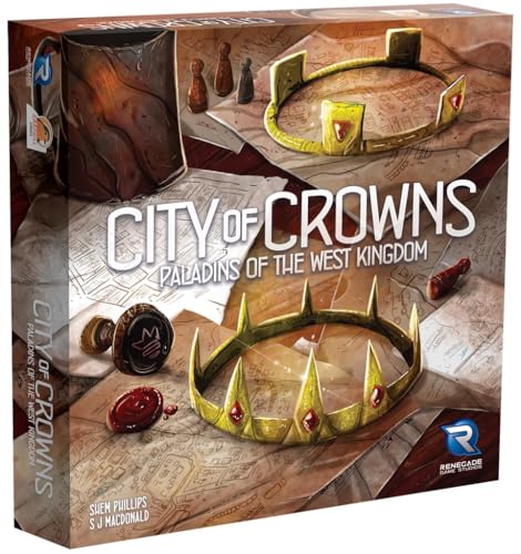 Renegade Game Studios Paladins of The West Kingdom City of Crowns Expan, Gemischt von Renegade Game Studios