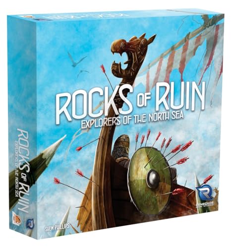 Renegade Game Studios RGS00590 Raiders The North Sea: Rocks of Ruin, Mehrfarbig von Renegade Game Studios