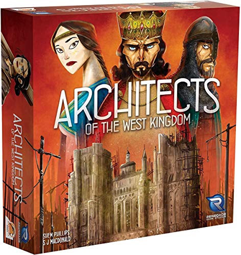 Renegade Game Studios , Architects of the West Kingdom , Board Game , Ages 12+ , 1 to 5 Players , 60 to 80 Minutes Playing Time von Renegade Game Studios