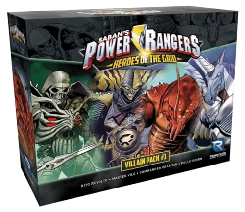 Renegade Game Studios 866 - Power Rangers: Heroes of the Grid Villian Pack #1 von Renegade Game Studios