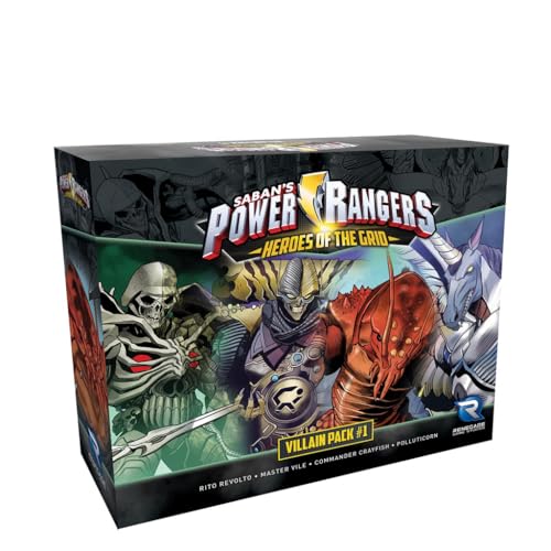 Renegade Game Studios 866 - Power Rangers: Heroes of the Grid Villian Pack #1 von Renegade Game Studios