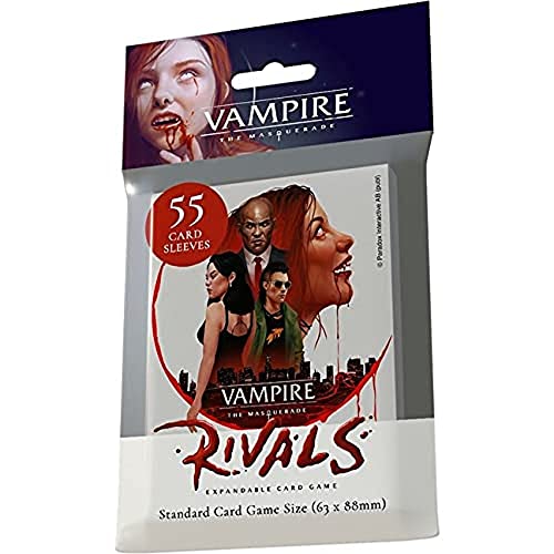 Renegade Game Studios RGS2172 Vampire: The Masquerade Rivals Library Deck Sleeves Zubehör, Mehrfarbig von Renegade Game Studios