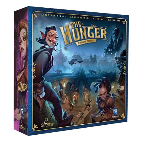 Renegade Game Studios | The Hunger | Deck-Building Board Game | Strategic Vampire Adventure Where You Race to The Rose | Competitive Game for 2-6 Players Ages 14+ | English von Renegade Game Studios