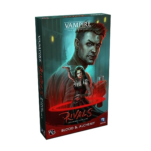 Renegade Game Studios Vampire: The Masquerade – Rivals Blood & Alchemy Expansion | Adds Tremere & Thin-Blood Clans, Deck Customization, Requires Core Set, 2-4 Players, Ages 14+ von Renegade Game Studios