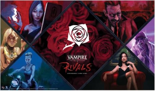 Renegade Game Studios Vampire: The Masquerade – Rivals Expandable Card Game | Toreador Clan Playmat | Deck Construction | World of Darkness English von Renegade Game Studios