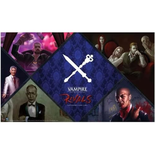 Renegade Game Studios Vampire: The Masquerade – Rivals Expandable Card Game | Ventrue Clan Playmat | Deck Construction | World of Darkness English von Renegade Game Studios