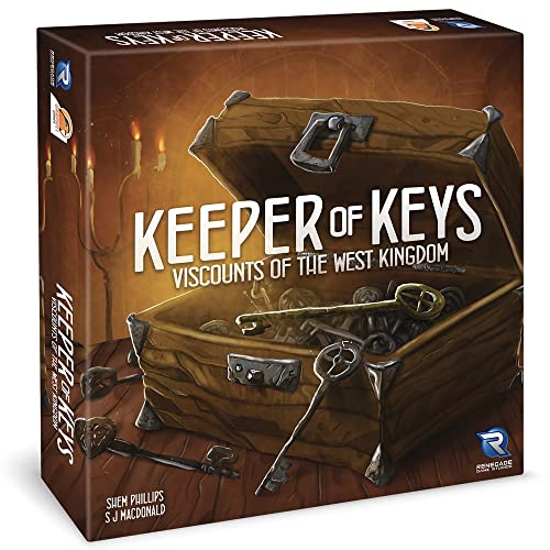 Renegade Game Studios Viscounts of The West Kingdom: Keeper of Keys Expansion – Strategie-Brettspiel, ab 14 Jahren von Renegade Game Studios