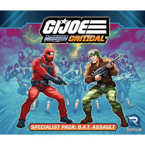 Renegade Game Studios: G.I. Joe Mission Critical Specialist Pack B.A.T. Assault Expansion – für kritische Brettspiele, Miniaturen, ab 14 Jahren, 2-4 Spieler Renegade Game Studios: G.I. Joe Mission Critical Specialist Pack B.A.T. Assault Expansion – für kritische Brettspiele, Miniaturen, ab 14 Jahren, 2-4 Spieler von Renegade Game Studios
