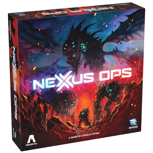 Renegade Game Studios: Nexus Ops - Strategie-Board-Spiel, Führen Sie geheime Missionen aus und steuern Sie die Minen, um Rubium zu sammeln, 14+, 2-4 Spieler, 90 Minuten Renegade Game Studios: Nexus Ops - Strategie-Board-Spiel, Führen Sie geheime Missionen aus und steuern Sie die Minen, um Rubium zu sammeln, 14+, 2-4 Spieler, 90 Minuten von Renegade Game Studios