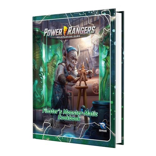 Renegade Game Studios: Power Rangers RPG Finster's Monster-Matic Cookbook Sourcebook - Hardcover-Buch, Rollenspiel, Erstellen Sie über 100 Bedrohungen, ab 14 Jahren von Renegade Game Studios