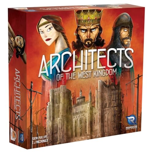 Renegade Game Studios , Architects of the West Kingdom , Board Game , Ages 12+ , 1 to 5 Players , 60 to 80 Minutes Playing Time von Renegade Game Studios