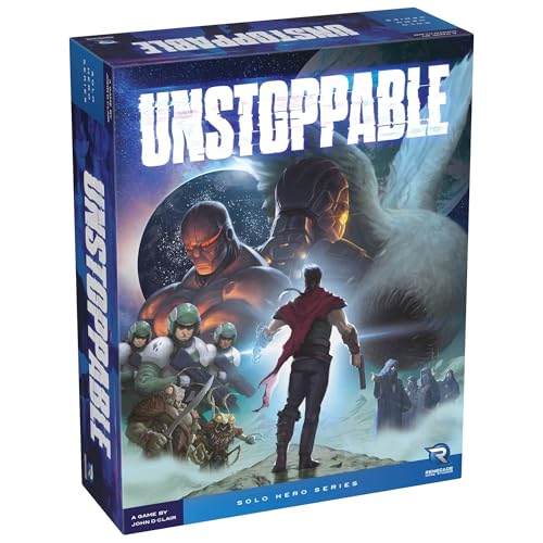 Renegade Game Studios: Unstoppable – EIN Karten-Bastelspiel der Solo-Hero-Serie von John D. Clair, Roguelike Momentum Deckbuilder, ab 14 Jahren, 1-2 Spieler Renegade Game Studios: Unstoppable – EIN Karten-Bastelspiel der Solo-Hero-Serie von John D. Clair, Roguelike Momentum Deckbuilder, ab 14 Jahren, 1-2 Spieler von Renegade Game Studios