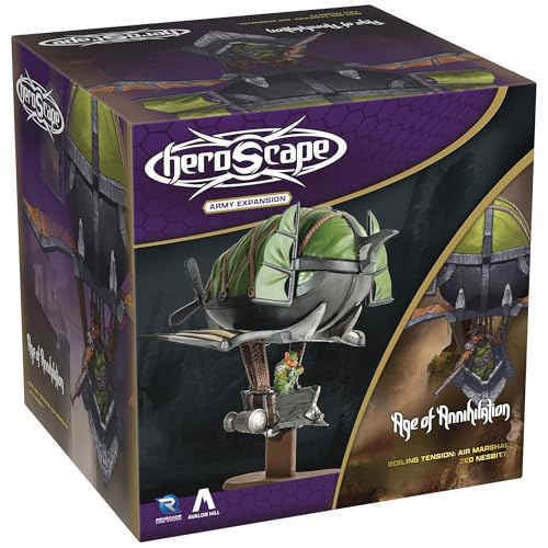 Renegade Games: Heroscape: Air Marshal Zed Nesbitt - Armee-Erweiterung, 1 zusammengebaute unlackierte Figur & 1 Armeekarte, Miniaturen Spielzubehör, Add-On Renegade Games: Heroscape: Air Marshal Zed Nesbitt - Armee-Erweiterung, 1 zusammengebaute unlackierte Figur & 1 Armeekarte, Miniaturen Spielzubehör, Add-On von Renegade Game Studios
