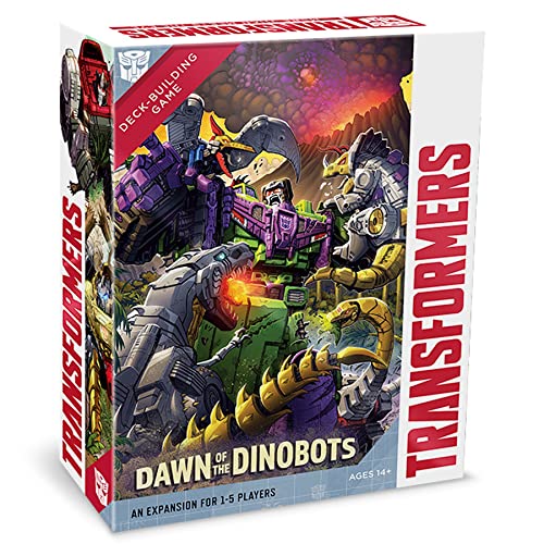 Transformers Deck-Building Game: Dawn of The Dinobots Expansion – ab 14 Jahren, 1-5 Spieler, 45-90 Minuten von Renegade Game Studios