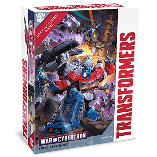 Transformers Deckbau-Spiel: War On Cybertron – eigenständiges Spiel & Erweiterung, ab 14 Jahren, 1–4 Spieler, 45–90 Minuten von Renegade Game Studios