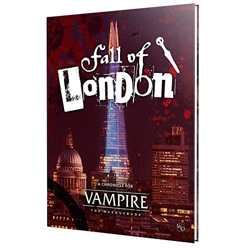 Vampire: The Masquerade 5th Edition: Fall of London Chronicle – Rollenspiel – Hardcover-Buch in voller Farbe von Renegade Game Studios