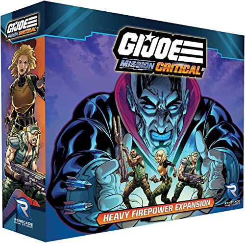 Renegade Games Studios G.I. Joe Mission Critical: Heavy Firepower Expansion - Kooperatives Brettspiel, Rollenspiel, Renegade Game Studios, ab 14 Jahren, 2-5 Spieler, 45-60 Minuten Spieldauer von 'Renegade Games Studios'