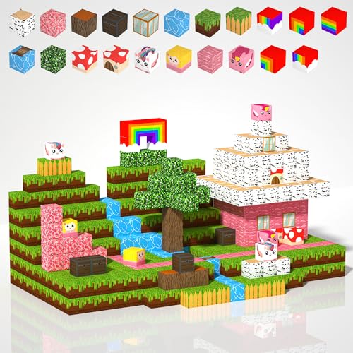 Magnetic Building Blocks,150PCS Magnetic Building Cube Spiel, BAU Spielzeug für Jungen, Mädchen Alter 3+ STEM Montessori Stapelspielzeug, Sensorische Fliesen Gebäude Geburtstag für Kleinkinder Magnetic Building Blocks,150PCS Magnetic Building Cube Spiel, BAU Spielzeug für Jungen, Mädchen Alter 3+ STEM Montessori Stapelspielzeug, Sensorische Fliesen Gebäude Geburtstag für Kleinkinder von Renholin