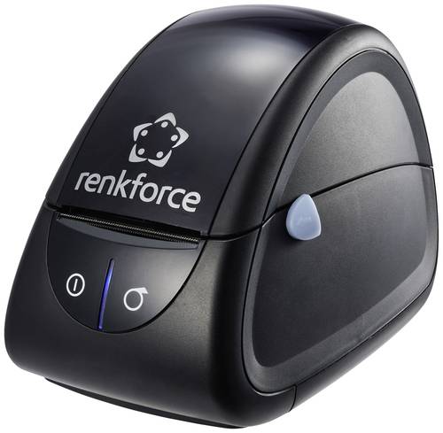 Renkforce RF-TLP-01 Etiketten-Drucker Thermodirekt 203 x 203 dpi Etikettenbreite (max.): 62mm USB, R von Renkforce