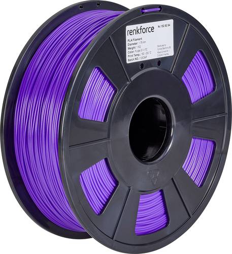 Renkforce RF-4511210 Filament PLA 1.75mm 1000g Purple 1St. von Renkforce