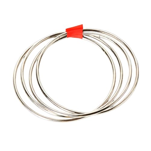 4 Stück Linking Rings Magic 10cm Zauberringe-Trick, Neuheit Heavy Duty Show Magic, Pädagogischer Professioneller Bühnenzaubertrick, Kreativer Verbindungsring, Magische Gimmic Für Die Heimschule 4 Stück Linking Rings Magic 10cm Zauberringe-Trick, Neuheit Heavy Duty Show Magic, Pädagogischer Professioneller Bühnenzaubertrick, Kreativer Verbindungsring, Magische Gimmic Für Die Heimschule von Renopfect