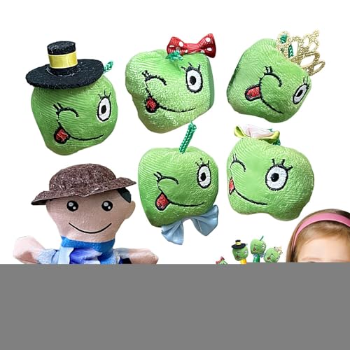 Renopfect Fingerpuppen, 6 Stück Plüsch Figuren Zum Geschichtenerzählen, Interaktive Lernspielzeuge Für Entwicklung Und Rollenspiel Renopfect Fingerpuppen, 6 Stück Plüsch Figuren Zum Geschichtenerzählen, Interaktive Lernspielzeuge Für Entwicklung Und Rollenspiel von Renopfect