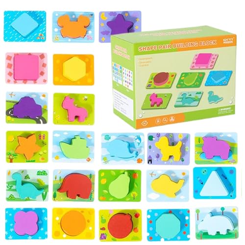 Renopfect Formen Zuordnungsspiel,Farbenfrohes Sortierspiel - Griffige Bausteine Sicher Pädagogisch Für Feinmotorik Sensorik Eltern-Kind Bindung Renopfect Formen Zuordnungsspiel,Farbenfrohes Sortierspiel - Griffige Bausteine Sicher Pädagogisch Für Feinmotorik Sensorik Eltern-Kind Bindung von Renopfect