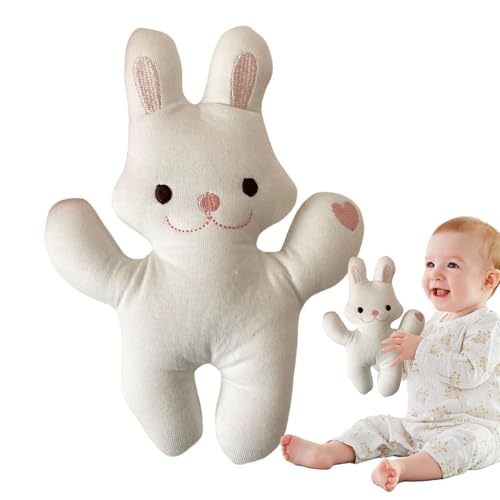 Renopfect Kuscheliges Stofftier | Kuscheliges Häschen Plüschtier | 20cm Dekoratives Kuscheltier Für Babyzimmer Mädchen Schlafzimmer Deko von Renopfect