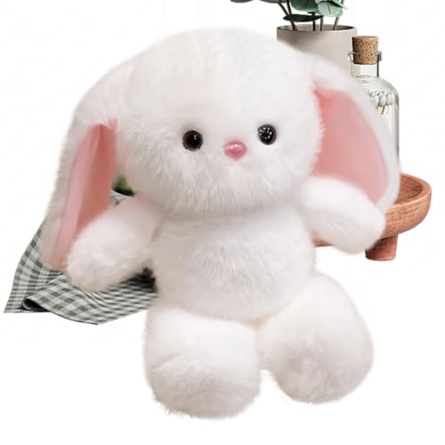 Renopfect Plüschtier Hase, Niedliches Tierfigur Kuschelkissen Puppe, Dekorative Puppe für Kinder und Mädchen, Kinder Mädchen Renopfect Plüschtier Hase, Niedliches Tierfigur Kuschelkissen Puppe, Dekorative Puppe für Kinder und Mädchen, Kinder Mädchen von Renopfect