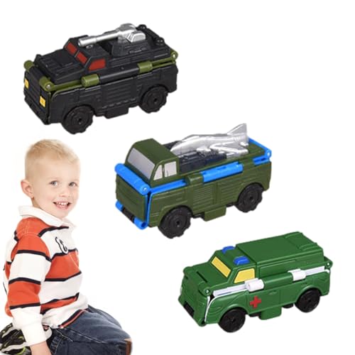 Renywosi Auto-Spielzeugset, verwandelbare Autos,Anti-Reverse- -Autospielzeug für Kinder - Verbessern Sie die Eltern-Kind-Interaktion mit 2-in-1-Spielzeugauto-Spielsets für Klassenzimmer, von Renywosi