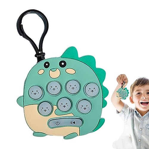 Whack-a-Mole Schlüsselanhänger - Fidget Toy Memory Game Toy Elektronischer Schlüsselanhänger - Mini Hamster Memory-Spiel Schlüsselanhänger Elektronisches Spielzeug Klassisch Sicher Spaß für von Renywosi