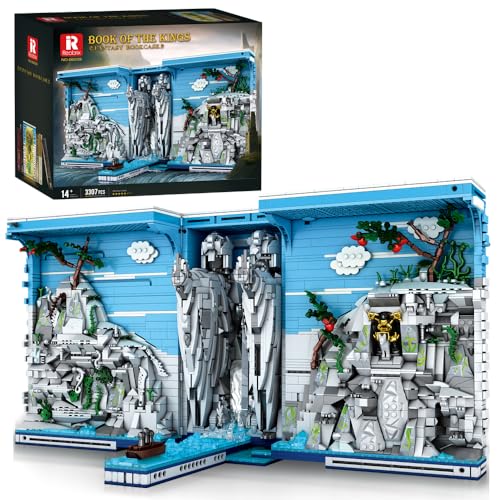 Reobrix 66039 Buch der Könige Klembausteine Technik, 3307 Teile MOC, großer mittelalterlicher Spielzeugbausatz für Erwachsene, Mädchen und Jungen, sammelbares Baustein-Set-Modell Reobrix 66039 Buch der Könige Klembausteine Technik, 3307 Teile MOC, großer mittelalterlicher Spielzeugbausatz für Erwachsene, Mädchen und Jungen, sammelbares Baustein-Set-Modell von Reobrix