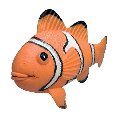 Rep Pals - Clownfisch, Dehnbares Spielzeug von Deluxebase. Super Dehnbare Tierrepliken, die Sich echt anfühlen, ideal für Kinder von Rep Pals