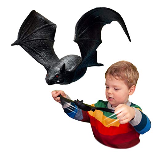 Rep Pals - Fledermaus, Dehnbares Spielzeug von Deluxebase. Super Dehnbare Tierrepliken, die Sich echt anfühlen, ideal für Kinder von Rep Pals