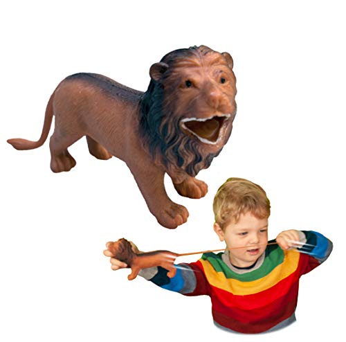 Rep Pals - Löwe, Dehnbares Spielzeug von Deluxebase. Super Dehnbare Tierrepliken, die Sich echt anfühlen, ideal für Kinder Rep Pals - Löwe, Dehnbares Spielzeug von Deluxebase. Super Dehnbare Tierrepliken, die Sich echt anfühlen, ideal für Kinder von Rep Pals
