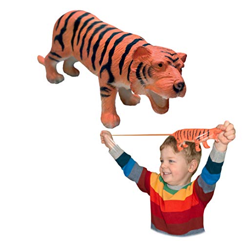 Rep Pals - Tiger, Dehnbares Spielzeug von Deluxebase. Super Dehnbare Tierrepliken, die Sich echt anfühlen, ideal für Kinder Rep Pals - Tiger, Dehnbares Spielzeug von Deluxebase. Super Dehnbare Tierrepliken, die Sich echt anfühlen, ideal für Kinder von Rep Pals