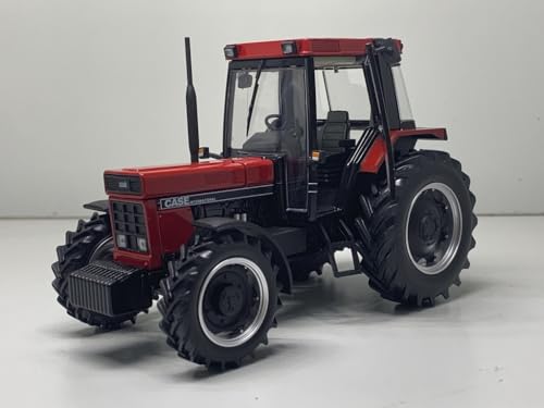 Replicagri Case IH 1056 XL Grün Gelb Grau oder Rot Erwachsener Metall Unisex Schutzausrüstung Sicherheitshelm Spielzeugauto von Replicagri