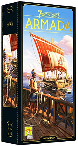 Repos Production, 7 Wonders – Armada, Erweiterung, Kennerspiel, Strategiespiel, 3-7 Spieler, Ab 10+ Jahren, 30+ Minuten, Deutsch von Repos Production